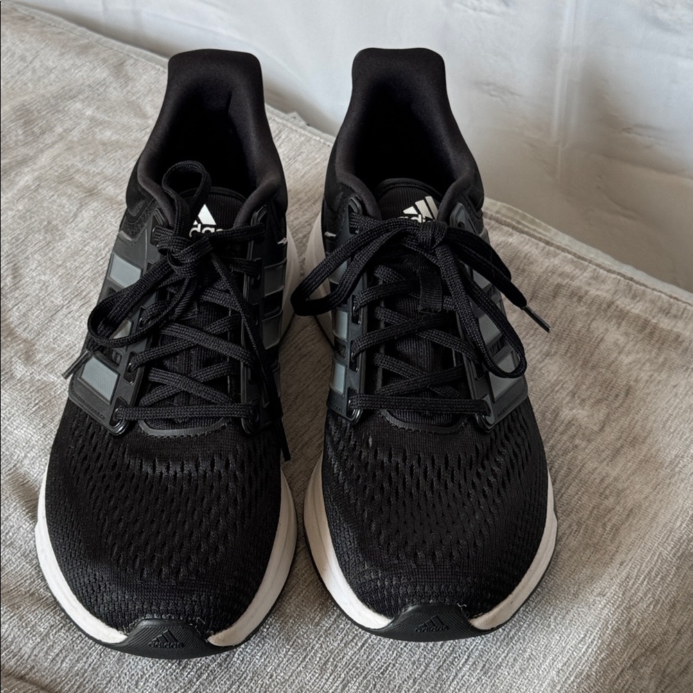 ADIDAS EQ21 RUN RUNNING SHOES Men’s 8-1/2 
Like New - Picture 6 of 12